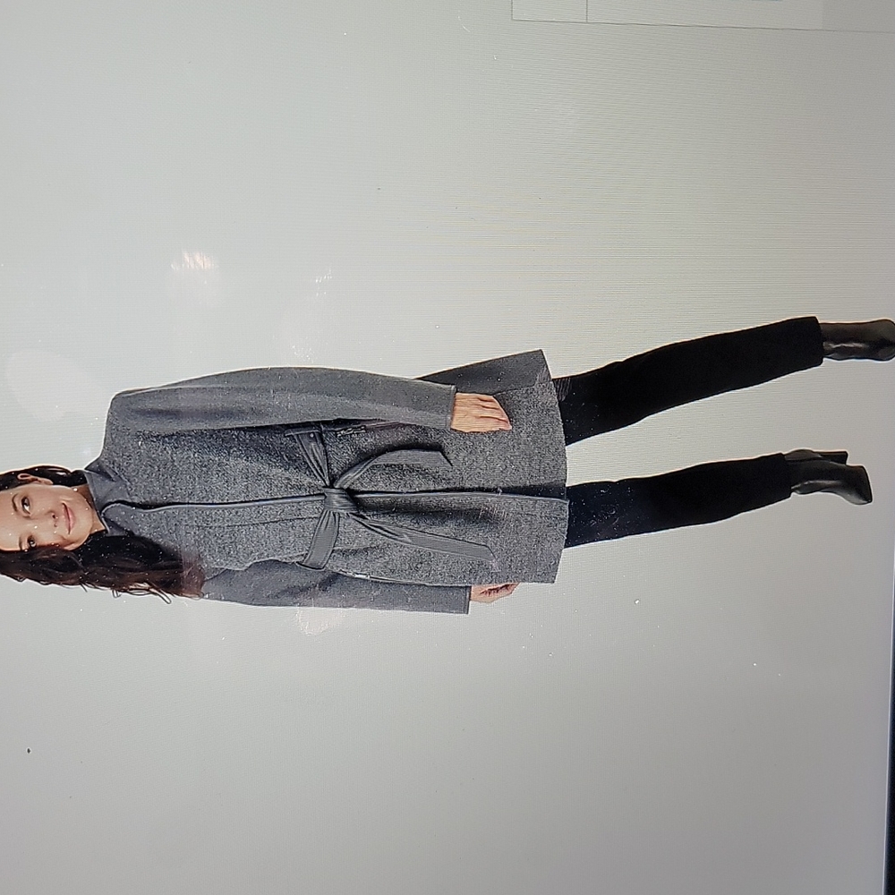 NWT Vince Camuto Wool Blend Coat, gray, size Medium or 6-8
